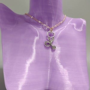 Elegant Medical-themed Necklace Customize Your Healing Style 1