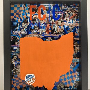 FC Ohio LED Shadow Box