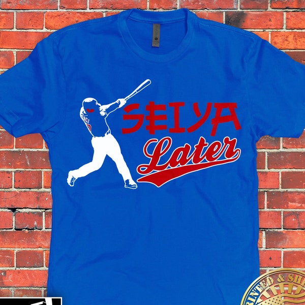 Chicago Cubs Seiya Suzuki "Seiya Later" T-Shirt