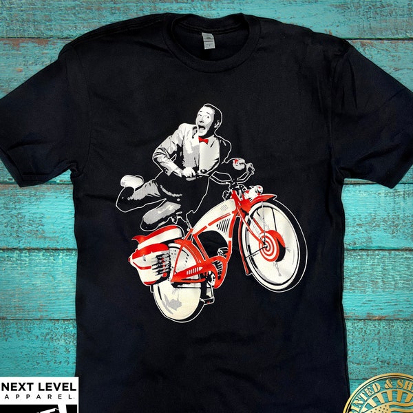 Pee Wee Herman's Big Adventure Bike T-Shirt