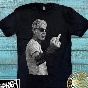 Anthony Bourdain Middle Finger T-Shirt