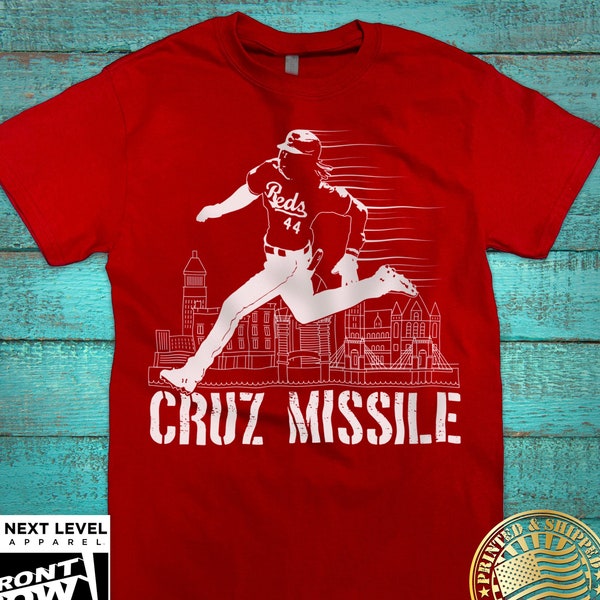 Cincinnati Reds Elly De La Cruz "Cruz Missile" T-Shirt