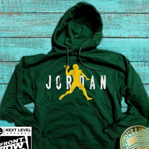 Green Jordan Hoodie Etsy UK