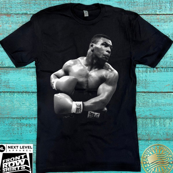 Mike Tyson Black T-Shirt