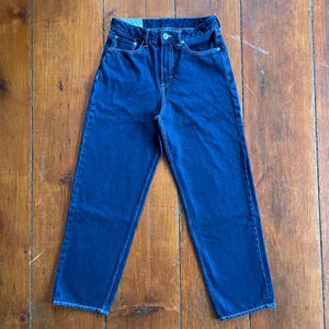 H&M Loose Ample Dark Blue Denim Jeans - 30x32