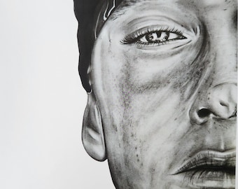 Hand Drawn Eminem Picture - Etsy