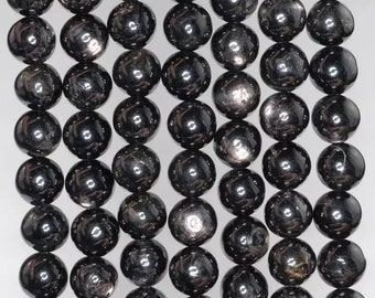 AAA-Hypersthene Beads|Hypersthene Stone Round Beads|Natural Semi-precious Round Russian  Smooth Beads 6mm 8mm For Jewelry Making 15’’ Strand