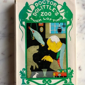 Doctor Doolittle’s Zoo Book von Howlith Lofting- 24th Druck - Vintage Hardcover Kinderbuch
