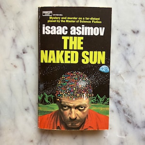 Vintage Isaac Asimov Book - The Naked Sun - Vintage Sci-Fi Book -