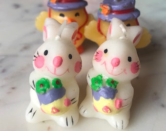 Vintage Miniature Easter Candles -Set of 4