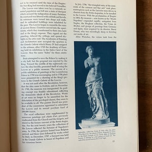 Treasures of the Louvre Vintage Hardcover Coffee Book - Vintage Art Book