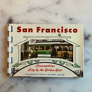 San Francisco Souvenir - Vintage Photo Book - Vintage San Francisco
