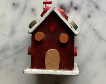 Kleines Lebkuchenhaus Figur
