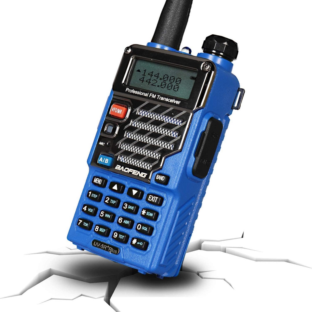 Fully Programmed Police Scanner Radio FM Transceiver Blue Etsy