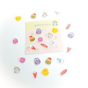 Gratis verzending Diverse stickers met papegaaien