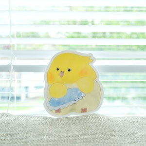 Nymphensittich Gepäck Aufkleber, Deko Aufkleber, Kindle Aufkleber, Vogel Liebhaber Geschenk, Geschenk für sie, Beste Freundin, ein Stück Aufkleber, Anime Becher Aufkleber