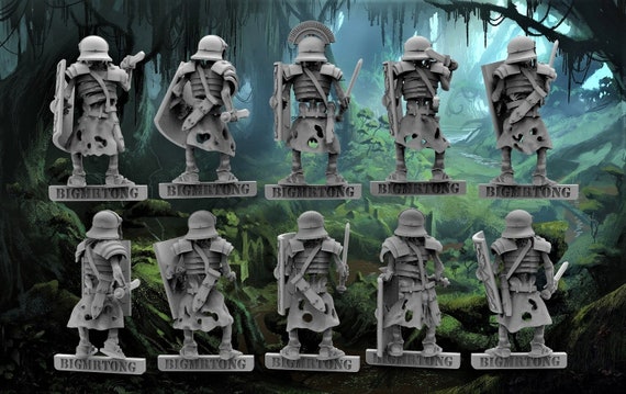 Squelettes Romains Cavalerie 28mm - Ring Of Rule - Zvezda - À Peindre