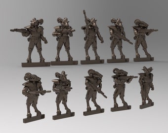 12 Imp Army Beastmen (Set of 10 + 2 Randoms) - 28mm- BigMrTong