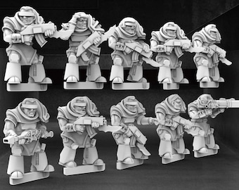 12 Old Hammer Mercs (Time Bandits) (Set of 10 + 2 Randoms) - 28mm- BigMrTong