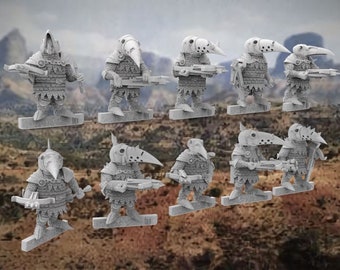 12 Natchdreck Sludge Crossbows (Set of 10 + 2 Randoms) - 28mm- BigMrTong
