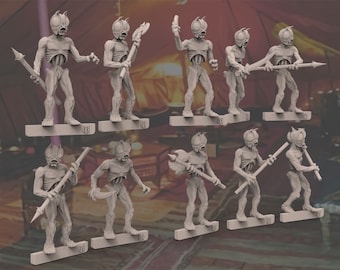 12 Harryhausen Ghouls -Standard (28mm) - BigMrTong