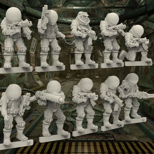 12 8ball Old World Pirates - Heavy Weapons/SMGs (Set of 10 + 2 Randoms) - 28mm- BigMrTong
