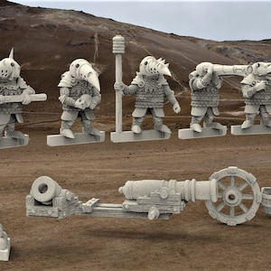 Natchdreck Sludge Artillery & Crew - 28mm- BigMrTong