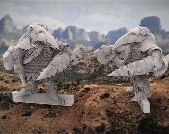 3 Natchdreck Axe Heros - 28mm- BigMrTong