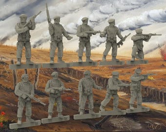 12 Action Man - G.I. Joe Proxy -  (Set of 10 + 2 Randoms) - 28mm- BigMrTong)