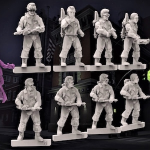 12 Ghost Hunters (Set of 10 + 2 Randoms) - 28mm- BigMrTong