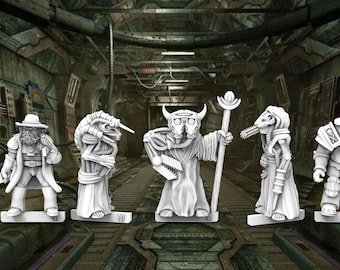 From the Pages - Phase 7 - Set 13 (Set of 5 + 2 Randoms) - 28mm- BigMrTong