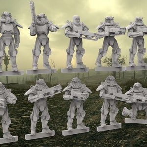 12 T-45d Power Armour Troops (Set of 10 + 2 Randoms) - 28mm- BigMrTong