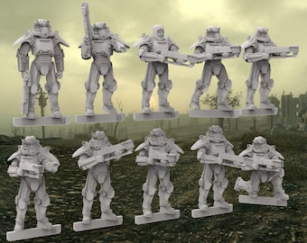 12 T-45d Power Armour Troops (Set of 10 + 2 Randoms) - 28mm- BigMrTong