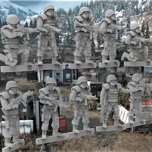 12 National Emergency Response Organization (NERO) (Set of 10 + 2 Randoms) - 28mm- BigMrTong