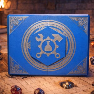 Ultimate DND Player’s Kit - Stats & Skills Tracker - Customize w\ Dice Tower