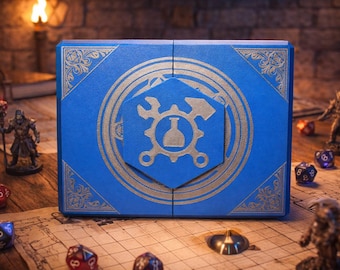 Ultimate DND Player’s Kit - Stats & Skills Tracker - Customize w\ Dice Tower