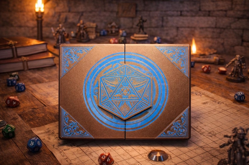 Ultimate DND Player’s Kit - Stats & Skills Tracker - Customize w\ Dice Tower bild 15