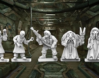 From the Pages - Phase 7 - Set 14 (Set of 5 + 2 Randoms) - 28mm- BigMrTong