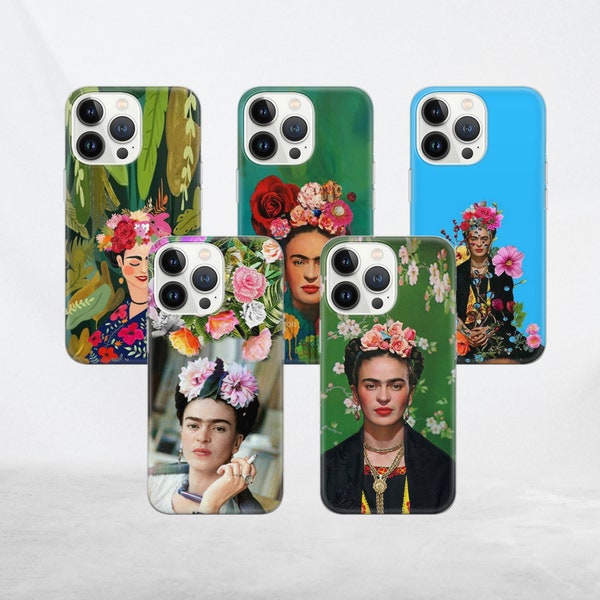 Frida Kahlo Phone Case Feminist Icon Cover for iPhone 14 13 12 Pro 11 XR, Pixel 7 Pro 6A  for Samsung S21FE S22 5G S22 Ultra A73 A53 Note 20