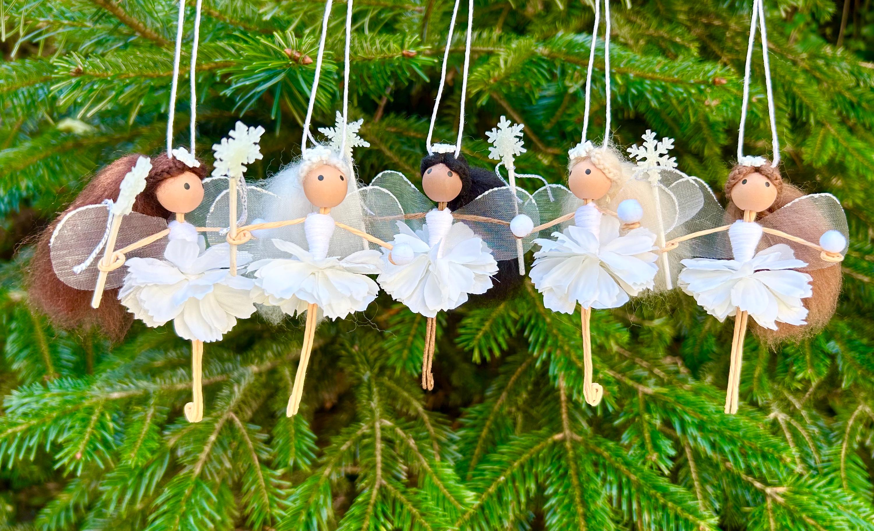 Aazon.co: WEOSIRA 16PCS Wood Fairy Cutout Crafts Unfinished Wooden...