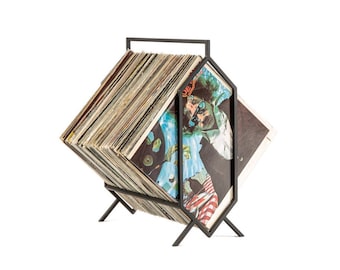 LP Storage | Should Hold Records Stand | Album Stand | Magazine Holder |  Display for vinyls | Deck for Vinyls | Stand
