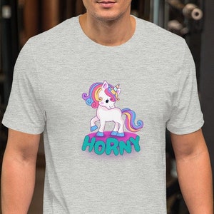 Horny  -  Unisex t-shirt