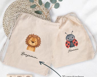 Bolsa de gimnasio para niños, bolsa de gimnasio personalizada, bolsa de gimnasio personalizada, niño de jardín de infantes, nombre de bolsa de gimnasio, bolsa de jardín de infantes, bolsa de deporte
