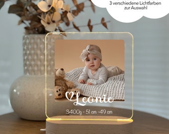 Photo gift, birthday gift for woman, back to school gift, photo lamp, anniversary gift for him, gift for girlfriend, picture frame