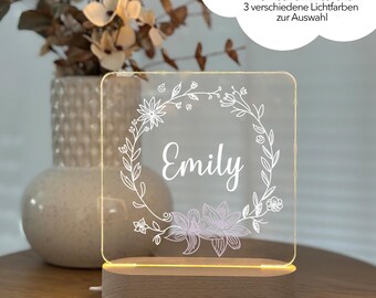 Fotocadeau, verjaardagscadeau vrouw, familiecadeau, fotolamp, jubileumcadeau voor hem, fotolijst, bruiloft, Moederdag, bloemen