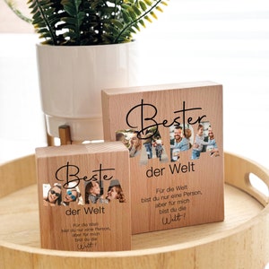 Photo on wood, photo gift, Valentine&#39;s Day, photo gift wood, photo family, Valentine&#39;s Day men, Mother&#39;s Day wood, wood pictures
