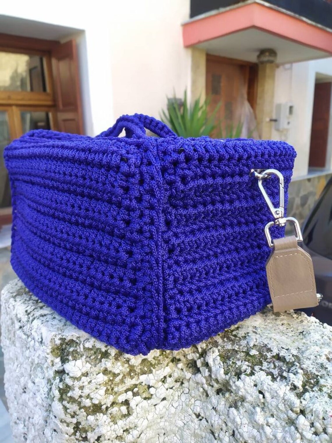 Rectangular Shoulder Bag Etsy