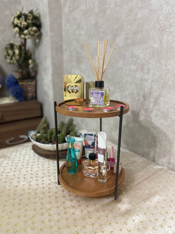 Two tier bathroom shelf discount