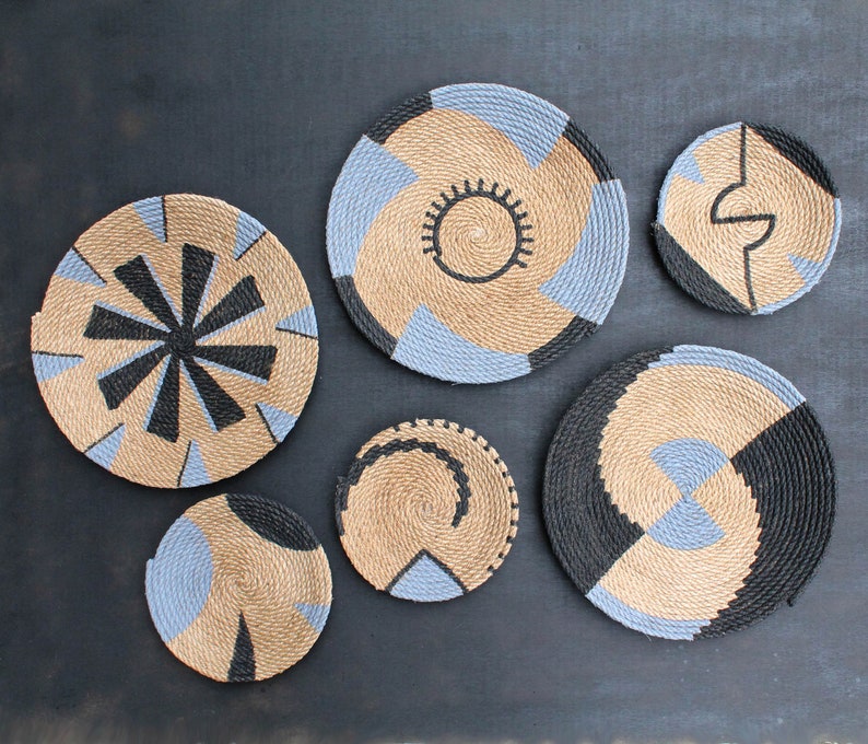 African Wall Plate Wall Plates Wall Basket African Wall Etsy