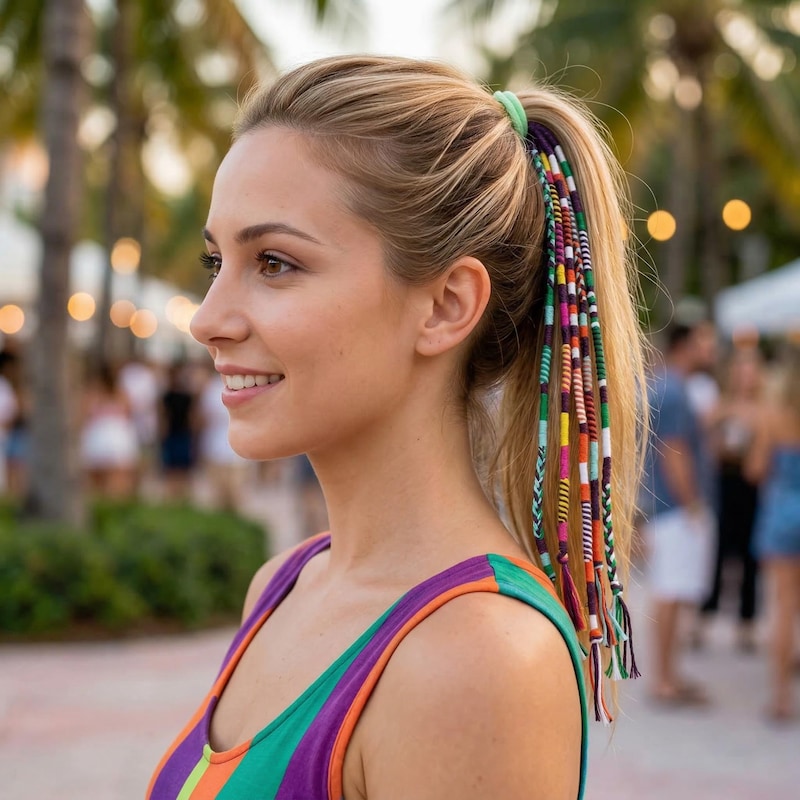 String Hair Wraps - Etsy